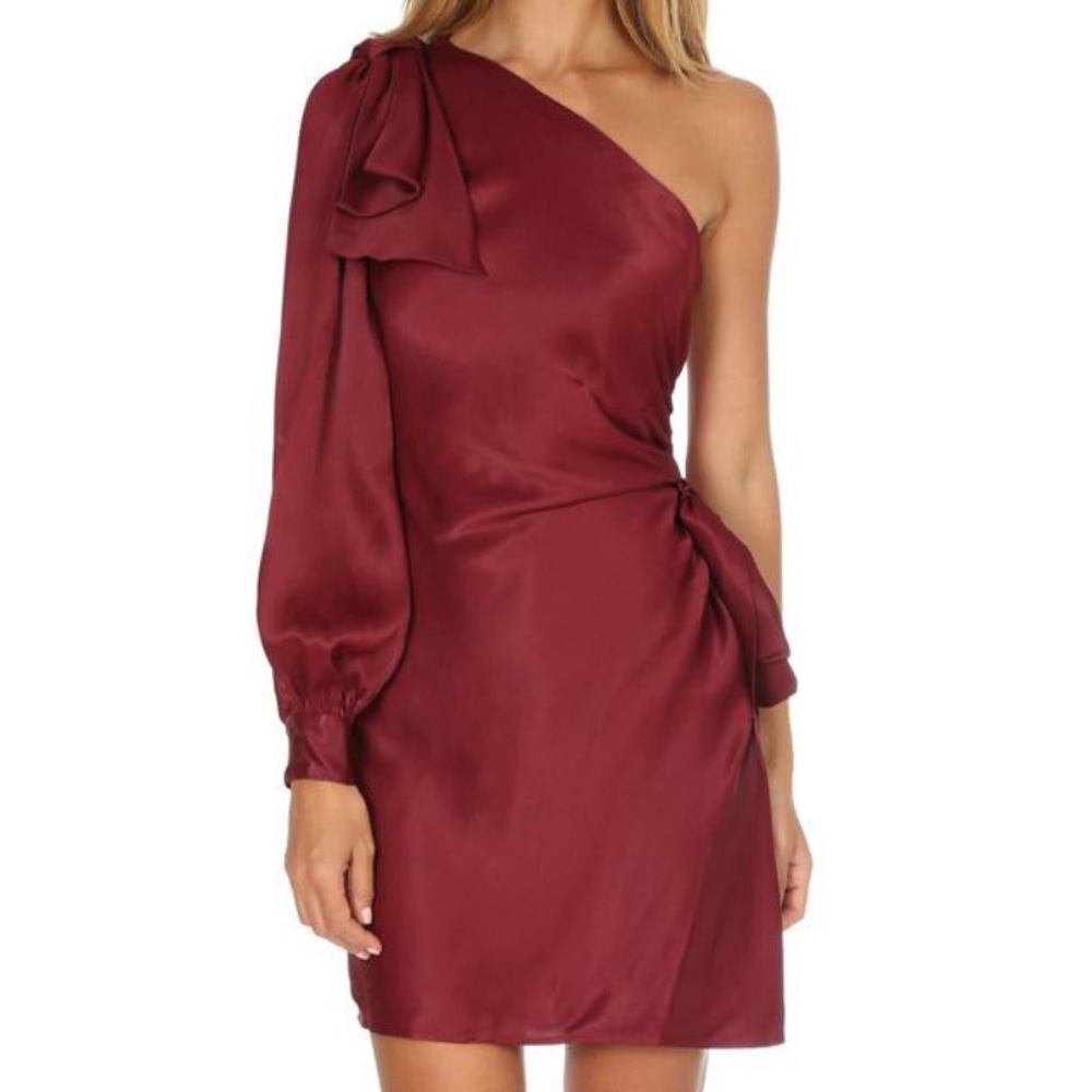 Zimmerman Bow Mini Dress